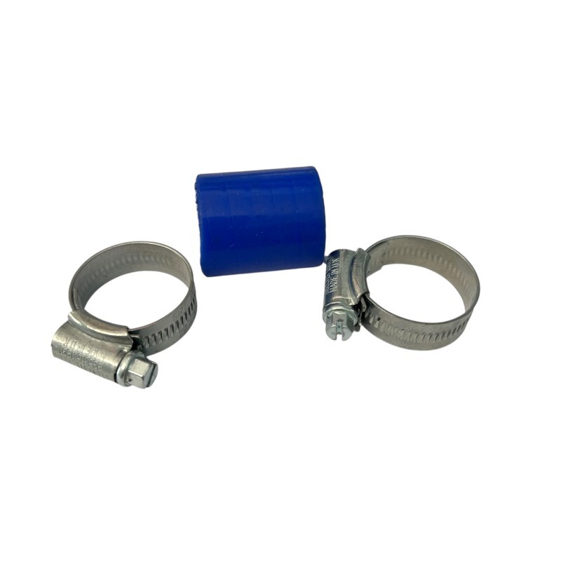 collettore-blu-con-fascette-per-fissaggio-carburatore-phbg-su-motore-simonini-