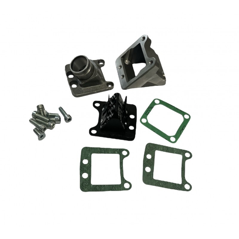 pacco-lamellare-con-collettore-carburatore-dell-orto-19-20-21-motore-simonini-o-varie-piaggio-ciao-si-bravo-boxer-ecc